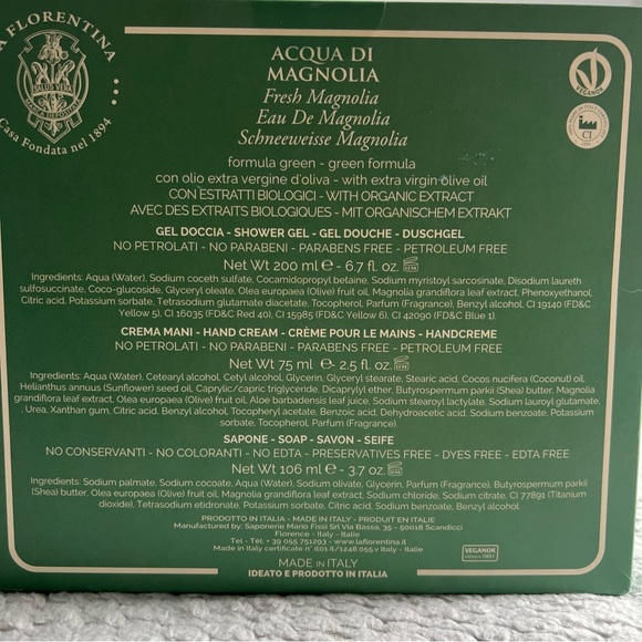 Shower gel, Bar soap, Hand cream, Fresh Magnolia - Picture 2 of 2